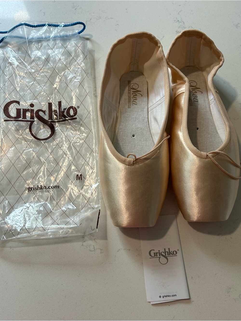 Grishko Nova Pointe Shoes Dance Ballet -NEW
